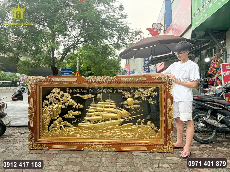 Khung tranh bằng gỗ tự nhi&ecirc;n